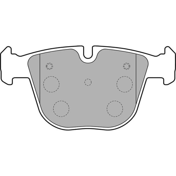 DELPHI LP1793 Fren Balatası Arka Bmw 5 E60 E61 Bmw 6 E63 E64 Bmw 7 E65 E66 M5 E60 E61 Bmw X5 E70 Bmw 