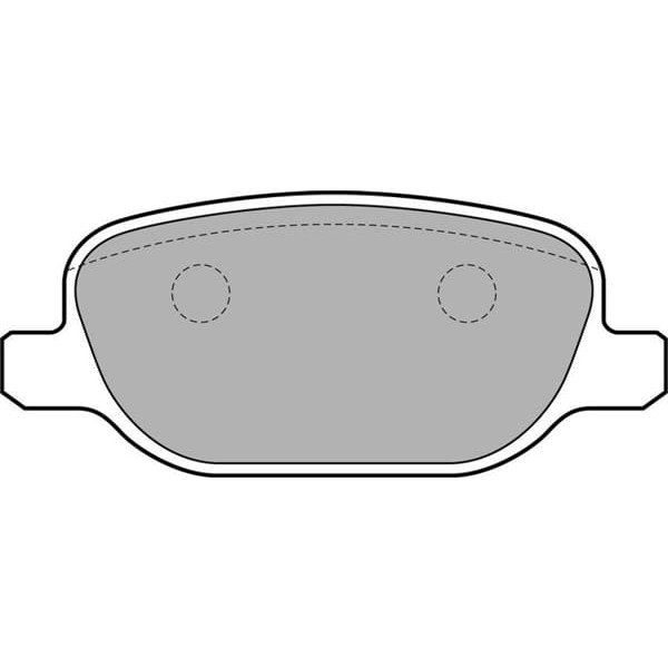 DELPHI LP1845 Fren Balatası Arka Alfa Romeo 159. Brera. Spider / Lancia Thesis 11/02 