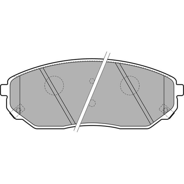 DELPHI LP1849 Fren Balatası Ön Sorento 02-10