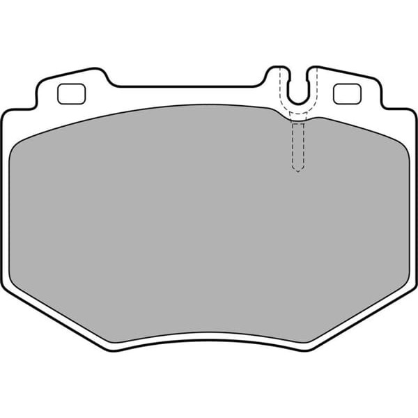 DELPHI LP1851 Fren Balatası Ön Mercedes S430. S500. S600 01/03 08/05 