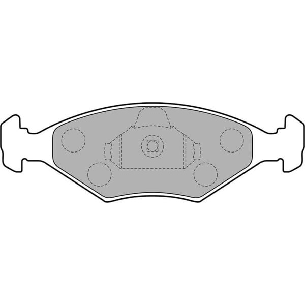 DELPHI LP1854 Fren Balatası Ön Palio 1.4 Siena 