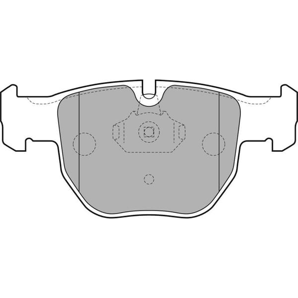 DELPHI LP1863 Fren Balatası Land Rover Range Rover 02/02- Ön 