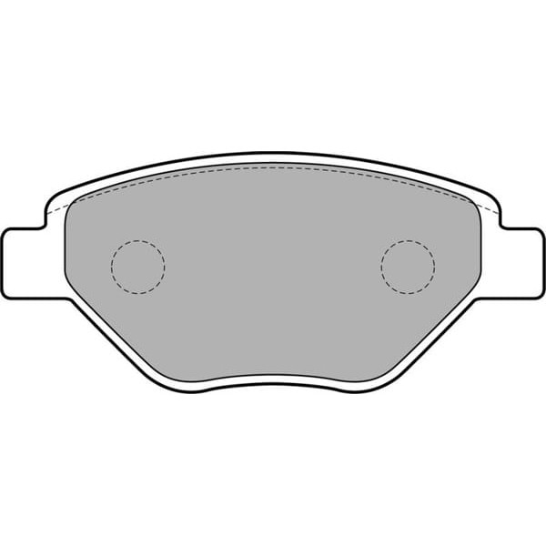 DELPHI LP1866 Fren Balatası Ön Megane II 02- 1.4 Benzinli Hb 