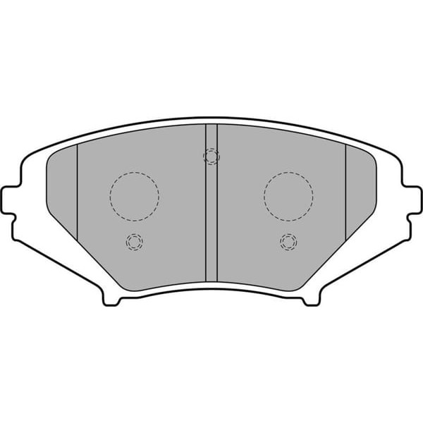 DELPHI LP1867 Fren Balatası Ön Mazda Rx8 07/03