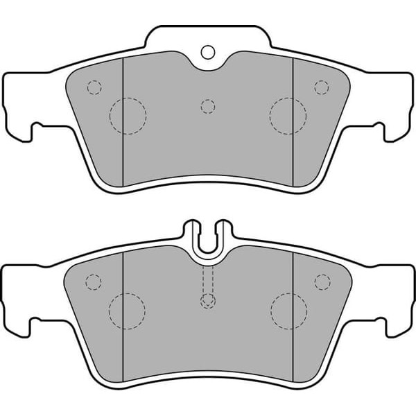 DELPHI LP1868 Fren Balatası Arka C216 Cl Serisi Cl500 C218 Cls Serisi Cls250 Cls350 Cls500 C219 Cls