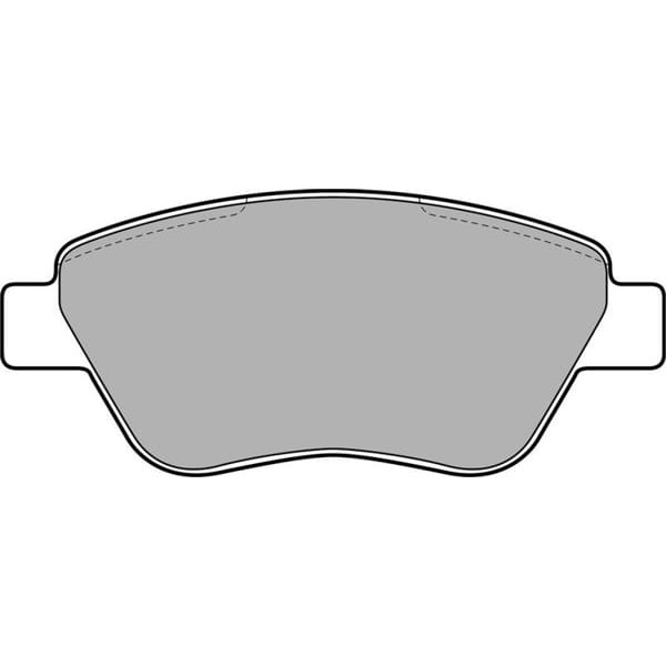 DELPHI LP1899 Fren Balatası Ön Fıssız Albea 1.3 Doblo 01- Panda 03- / Corsa E 14- Corsa D 06- Adam 1 