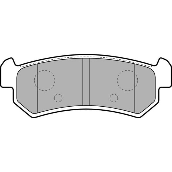 DELPHI LP1910 Fren Balatası Arka Aveo T250 T255 05- Lacetti 04- / Nubira 03- 