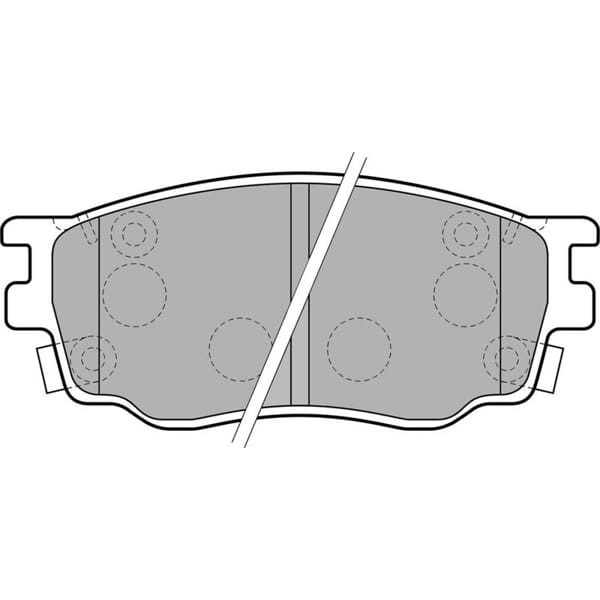DELPHI LP1916 Fren Balatası Ön 6
