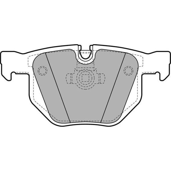 DELPHI LP1927 Fren Balatası Arka Bmw 5 E60 04- 