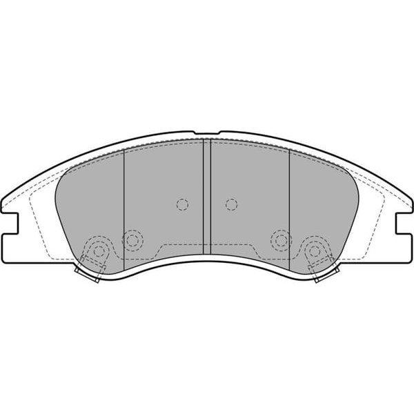 DELPHI LP1932 Fren Balatası Ön Cerato 04- 