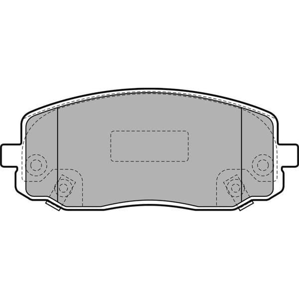 DELPHI LP1933 Fren Balatası Ön İ20 09- 1.2