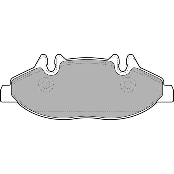 DELPHI LP1947 Fren Balatası Ön Viano 03- Vito W639 03- 