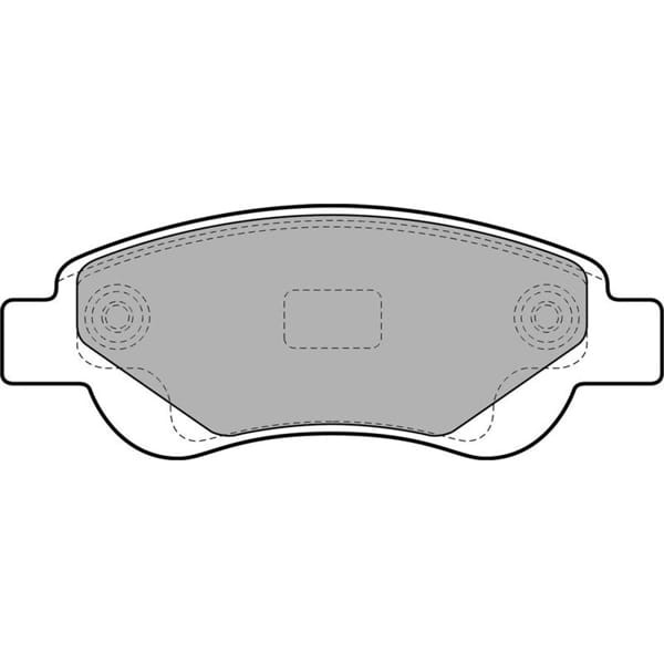 DELPHI LP1949 Fren Balatası Ön 107 05- 108 14- / C1 05- C1 II 14- / Aygo 14- 