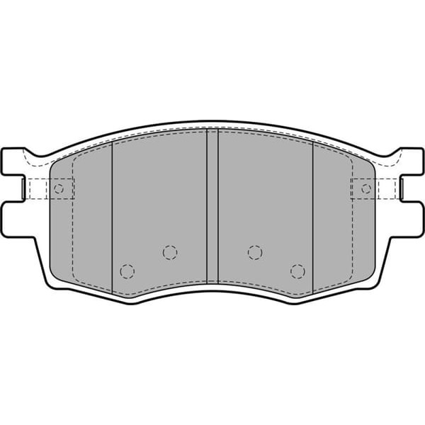 DELPHI LP1951 Fren Balatası Ön Accent Era 07-11 İ20 09- / Rio II 05- 