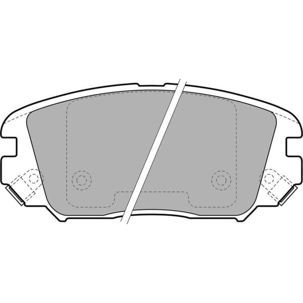 DELPHI LP1974 Fren Balatası Ön Sonata 05- Tucson 04- Grandeur 06-11 / Magentıs Opırus 03- Sportage 0