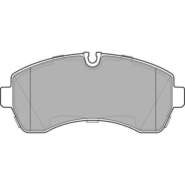 DELPHI LP1981 Fren Balatası Ön Crafter 06- / Sprinter 06- 5 Ton Çıft Teker