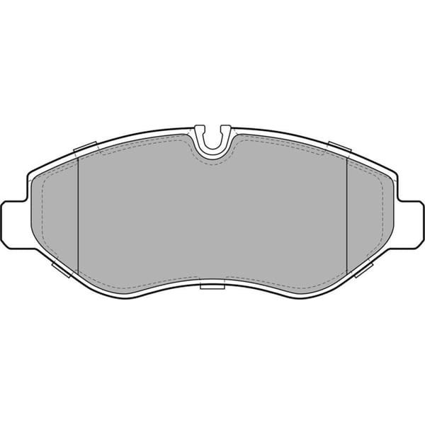 DELPHI LP1982 Fren Balatası Ön Crafter 06- / Sprinter 06- Viano 03- Vito 03- Tek Teker