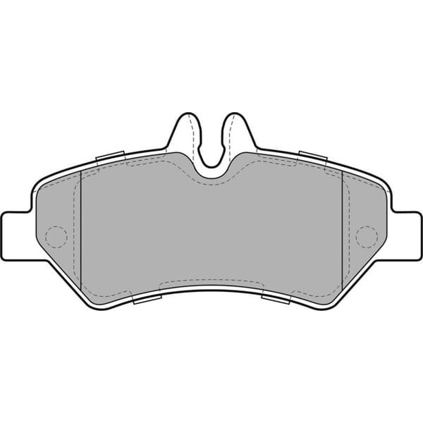 DELPHI LP1983 Fren Balatası Arka Crafter 06- / Sprinter 06- Tek Teker