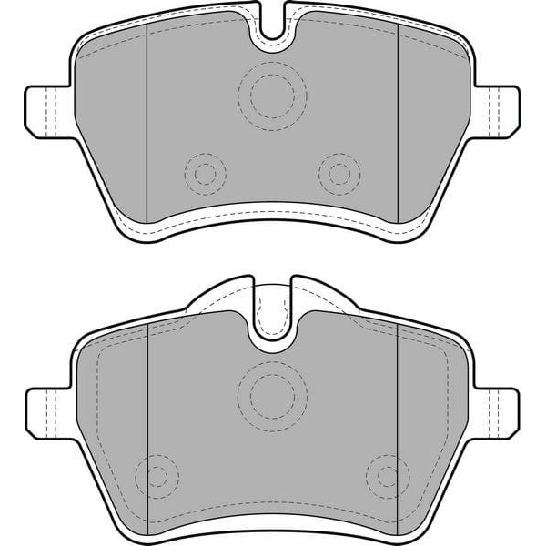 DELPHI LP1985 Fren Balatası Ön Clubman R55 Convertıble S R57 Cooper S R56 Countryman Dx Sd One R60 C 