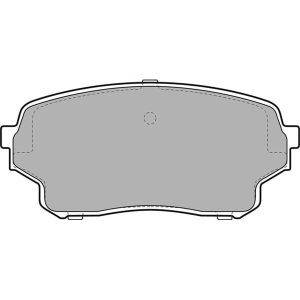 DELPHI LP2000 Fren Balatası Suzuki Grand Vitara 10/03-12/05 Ön 