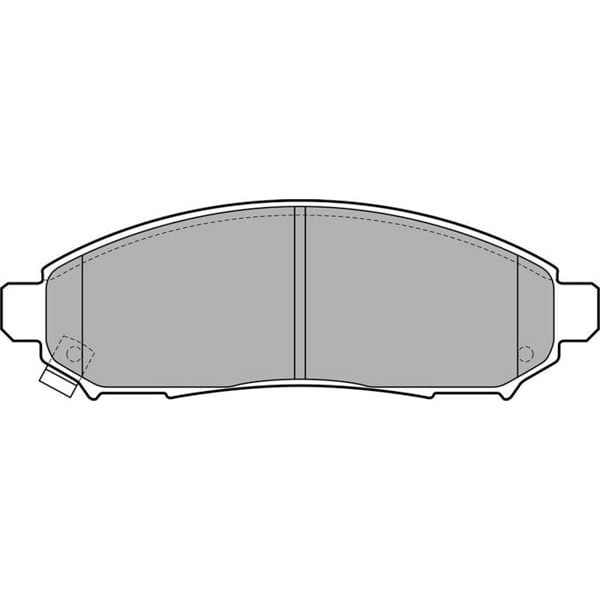 DELPHI LP2011 Fren Balatası Ön Touareg 7L 03- Touareg 7P 10- 