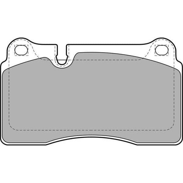 DELPHI LP2012 Fren Balatası Ön Range Rover Sport 05- 