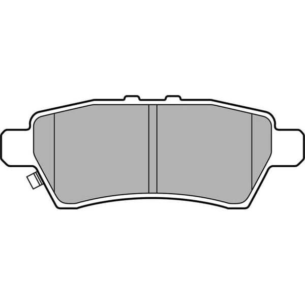 DELPHI LP2016 Fren Balatası Arka Navara 05- Np300 Pathfınder 05-11 