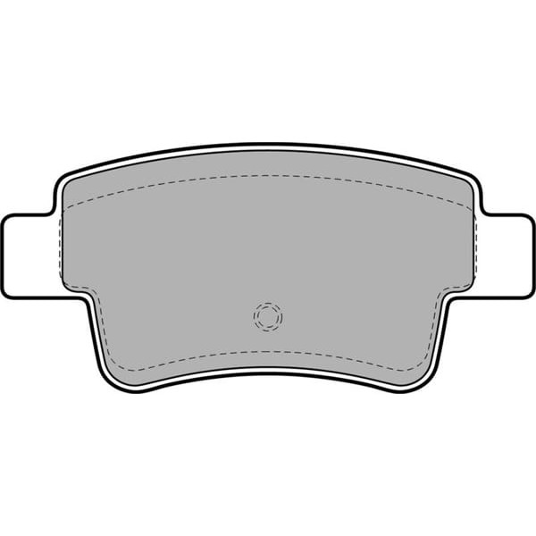 DELPHI LP2055 Fren Balatası Arka C4 Grand Picasso 06- C4 Picasso 06- 