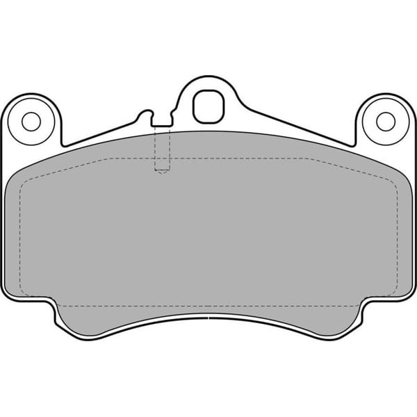 DELPHI LP2056 Fren Balatası Ön Porsche 911 07/04 