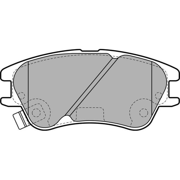 DELPHI LP2062 Fren Balatası Ön Amıca. Atos. Atoz 