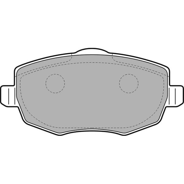 DELPHI LP2064 Fren Balatası Lancia Ypsılon 10/03- Ön 