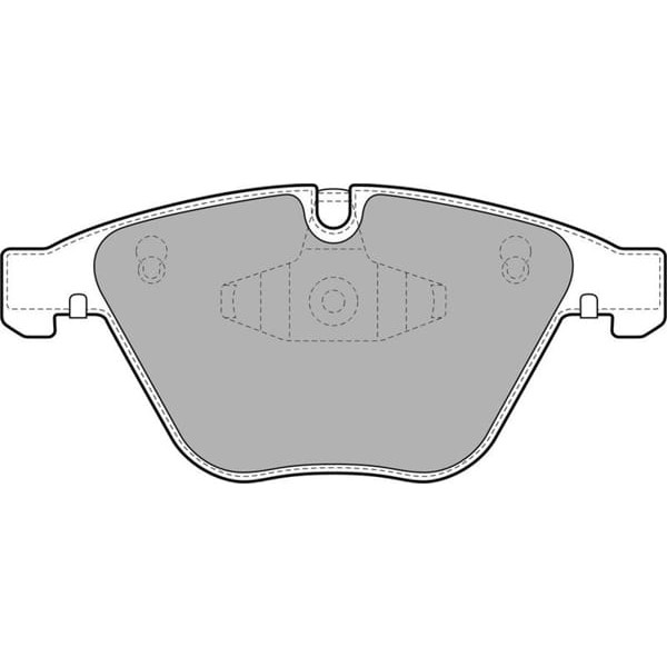 DELPHI LP2067 Fren Balatası Ön Bmw 3 E90 E91 E92 E93 Bmw 5 F10 F11 Bmw X1 E84 S Drıve X Drıve
