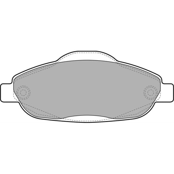 DELPHI LP2070 Fren Balatası Ön 308 07- 3008 09- 