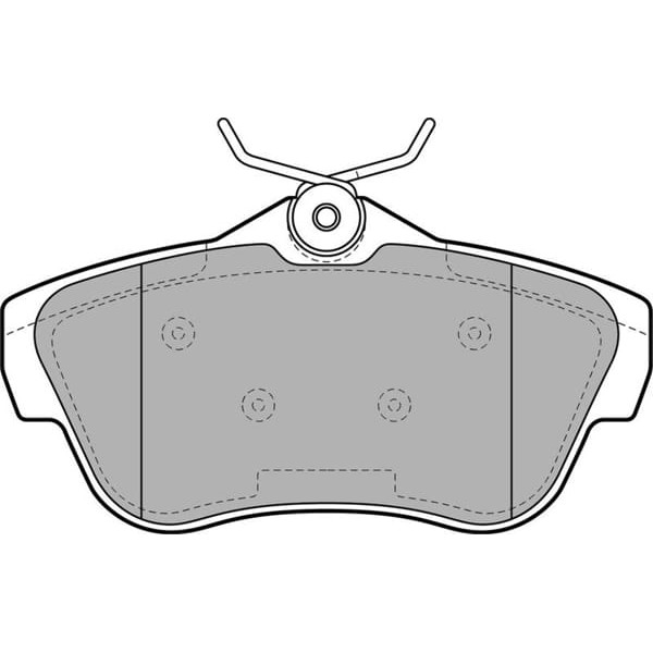 DELPHI LP2071 Fren Balatası Arka Scudo 07- / Expert II 07- / Jumpy II 07- / Proace I 13- 