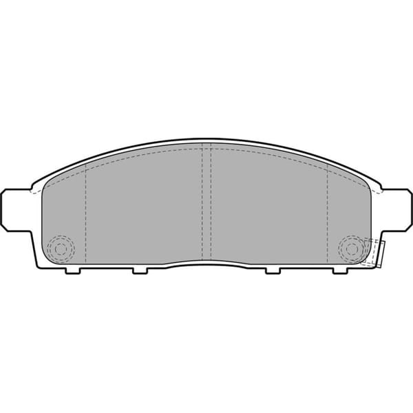 DELPHI LP2074 Fren Balatası Ön L200 06- 