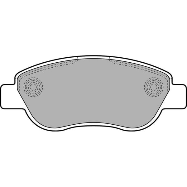 DELPHI LP2075 Fren Balatası Ön Renault Megane. Scenic 11/02 01/09 