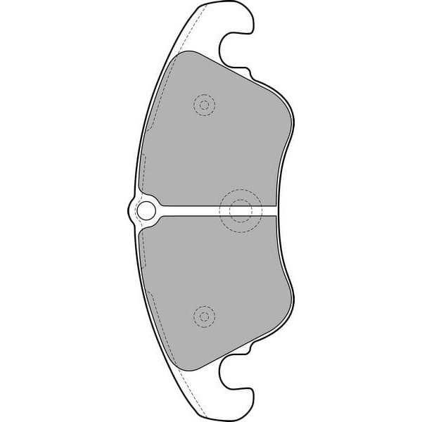 DELPHI LP2077 Fren Balatası Ön A4 07- A5 07- A6 11- A7 10- Q5 08- 