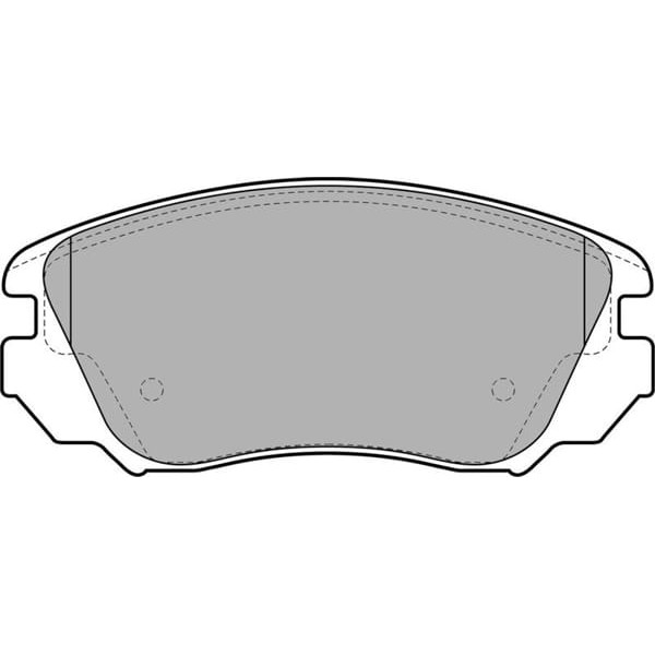 DELPHI LP2080 Fren Balatası Ön Insignia 08- / Malıbu 12- / 9-5 10-12 