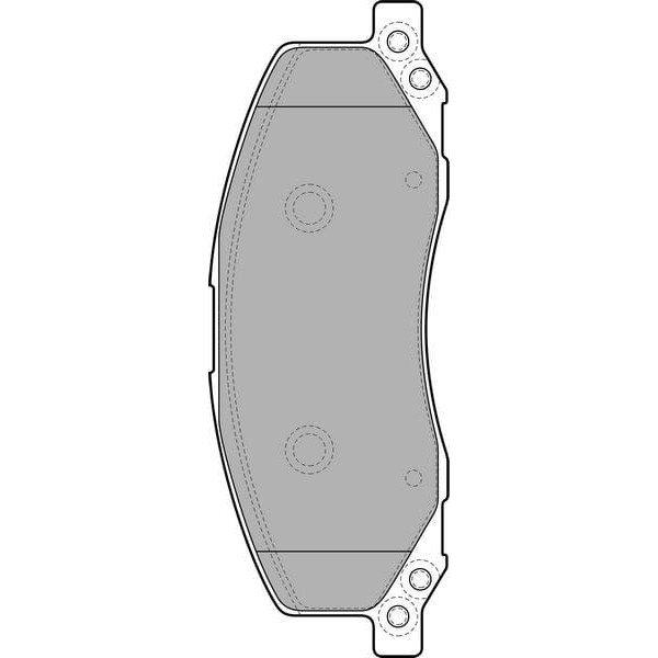 DELPHI LP2082 Fren Balatası Ön Insignia 08- / 9-5 10-12 2.0 Tıd 2.0 Turbo 