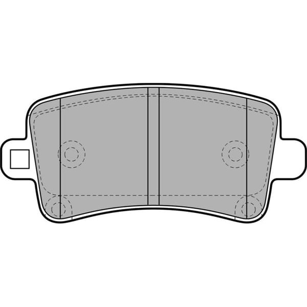 DELPHI LP2084 Fren Balatası Arka Insignia 08- / Malıbu 12- / 9-5 10-12 17 18 Jant 