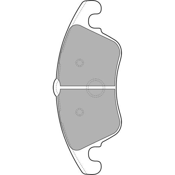 DELPHI LP2099 Fren Balatası Ön C218 Cls Serisi Cls250 Cls350 Cls500 E Serisi 207 Serisi E200 E220 E2