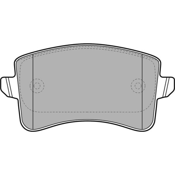 DELPHI LP2106 Fren Balatası Arka A4 07- A5 07- A6 11- A7 10- A8 10- Q5 08- / Macan 14- 