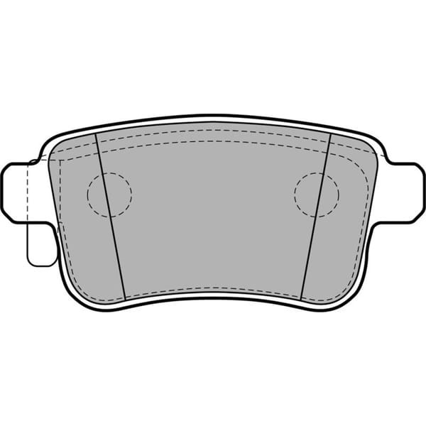 DELPHI LP2126 Fren Balatası Arka Kangoo II 08- / Cıtan 12-