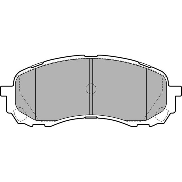 DELPHI LP2128 Fren Balatası Ön Impreza 00-12 1.5 1.5 16V 4X4