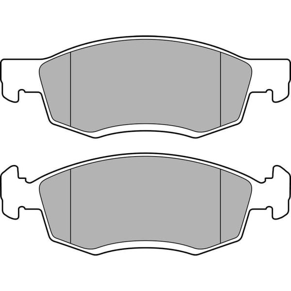 DELPHI LP2137 Fren Balatası Ön Logan I 04- Sandero I 08- 