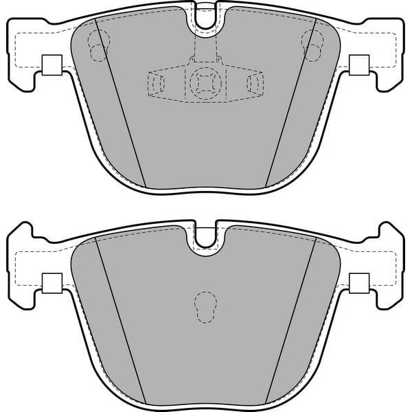 DELPHI LP2141 Fren Balatası Arka 530 535. 550. 730D. 740. 750 10 08-