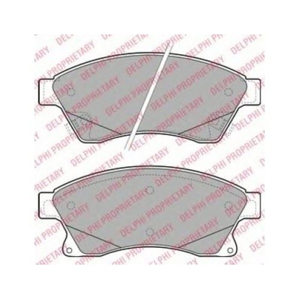 DELPHI LP2142 Fren Balatası Ön Astra J / Aveo T300 11- Cruze 09- 