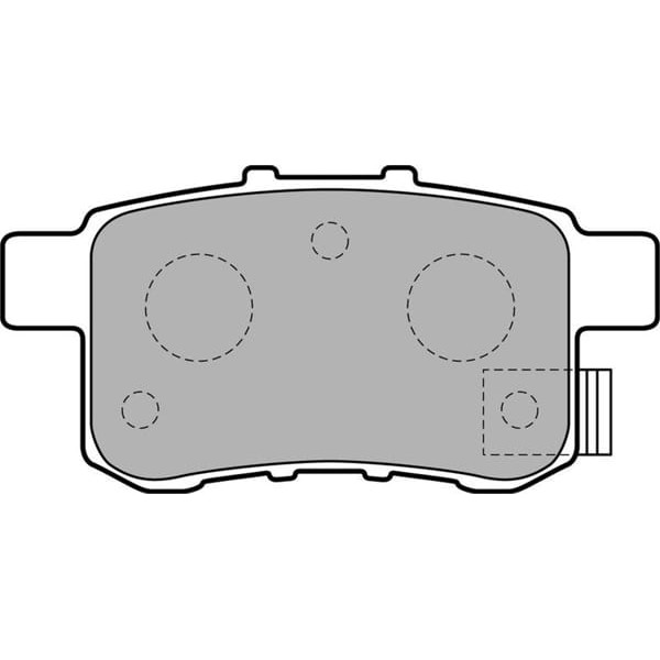 DELPHI LP2145 Fren Balatası Arka Accord 08- 
