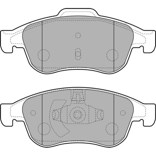 DELPHI LP2152 Fren Balatası Ön Megane III 08- Scenic III 08- Fluence 08- Captur 13- / Duster 10- Dok 