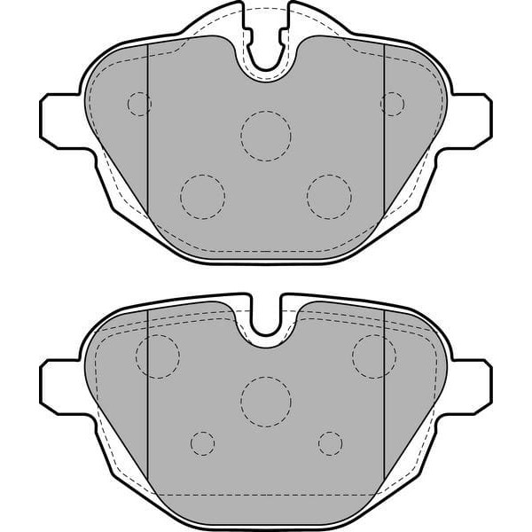 DELPHI LP2162 Fren Balatası Arka Bmw 5 F10 F11 Bmw Z4 E89 Bmw X3 F25 Bmw X4 F26